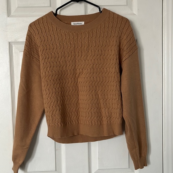Tan sweater from Heartloom - Picture 1 of 4